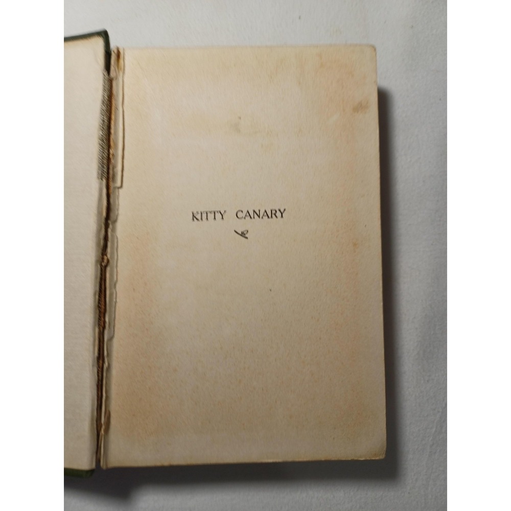 Vintage 1918 Kitty Canary Kate Langley Bosher Novel Hardcover Harper Brothers Bo - Picture 2 of 9